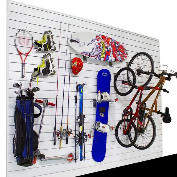 Orgaspaces garage slatwall, wall storage, storage Sport Kit