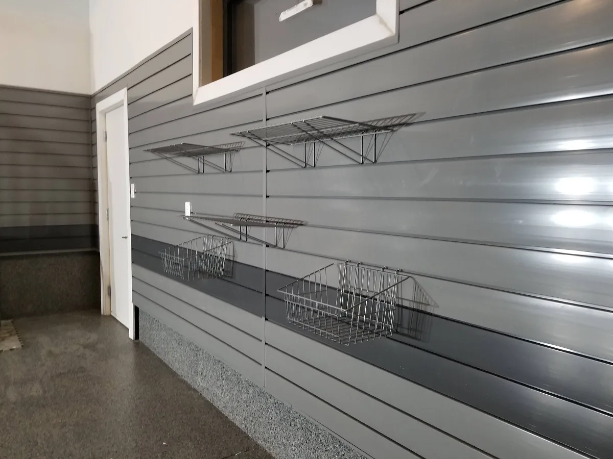 Orgaspaces garage slatwall