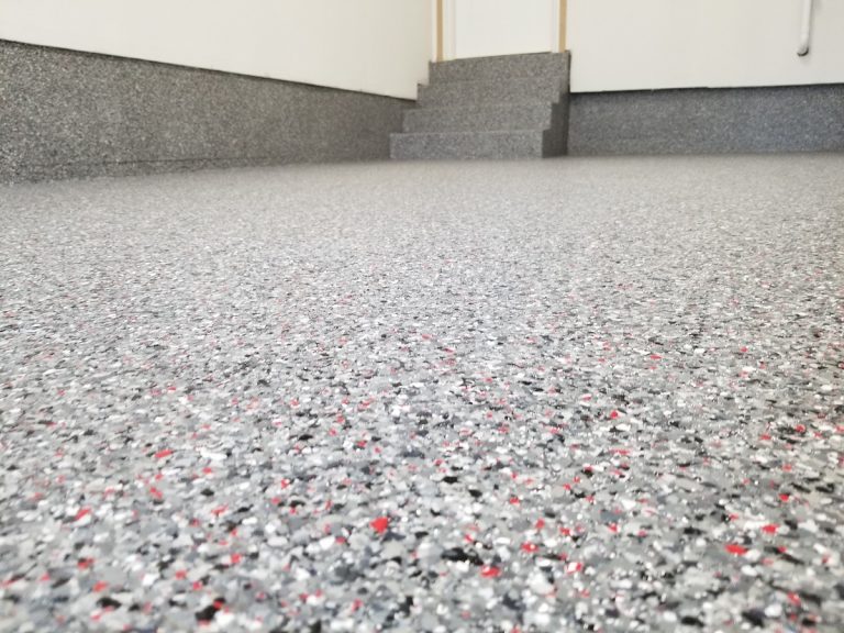 Carbonite close up grarage stairs