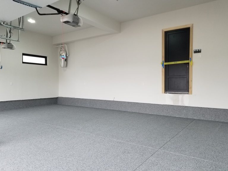 double car garage floor