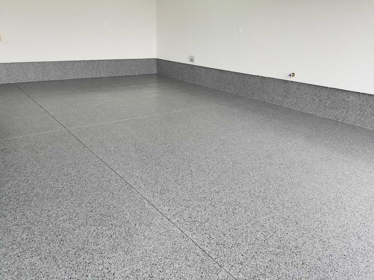flakes epoxy floor