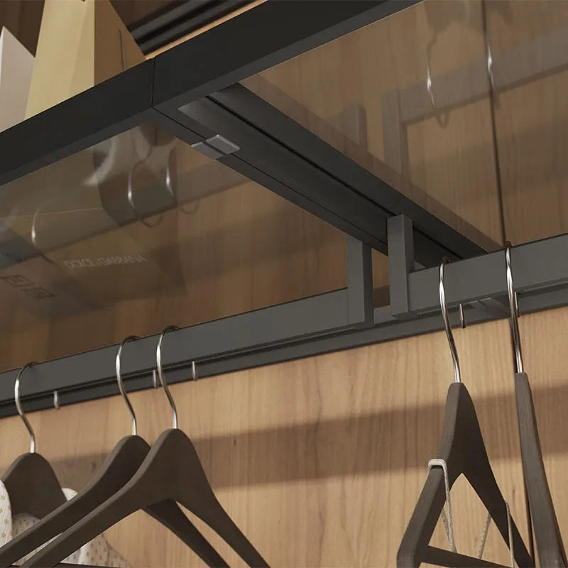 Walk-In Closet 33 Flexline Closet Rod Support