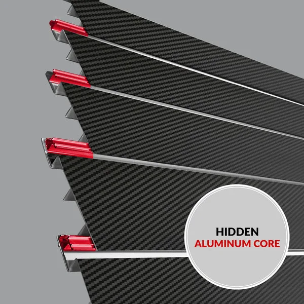 PROCORE+ Black Carbon Fiber slatwall