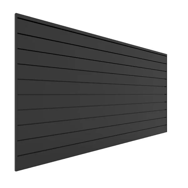 Garage charcoal slatwall