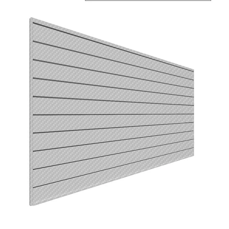 Garage slatwall