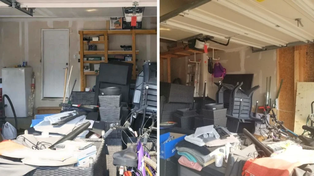 A Complete Garage Transformation in Dallas-Fort Worth 1 Before_2 car garage