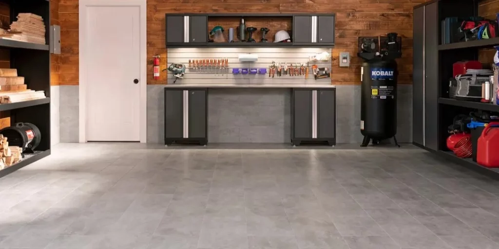 Composite Garage Floor After