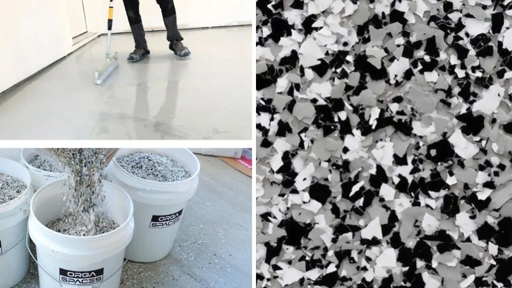 A Complete Garage Transformation in Dallas-Fort Worth 5 Flakes Installation
