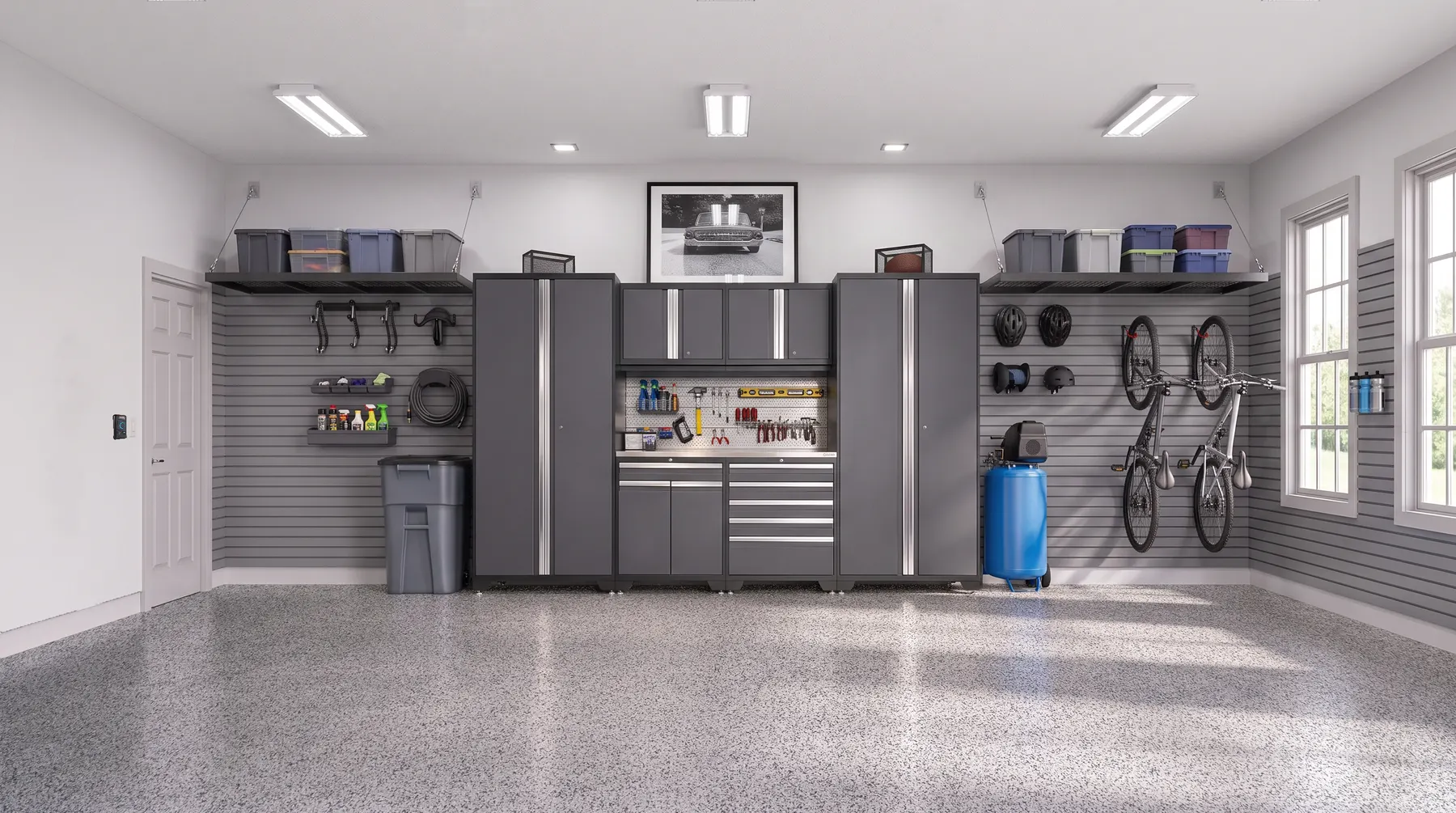 Garage Transformation ideas Orga Spaces