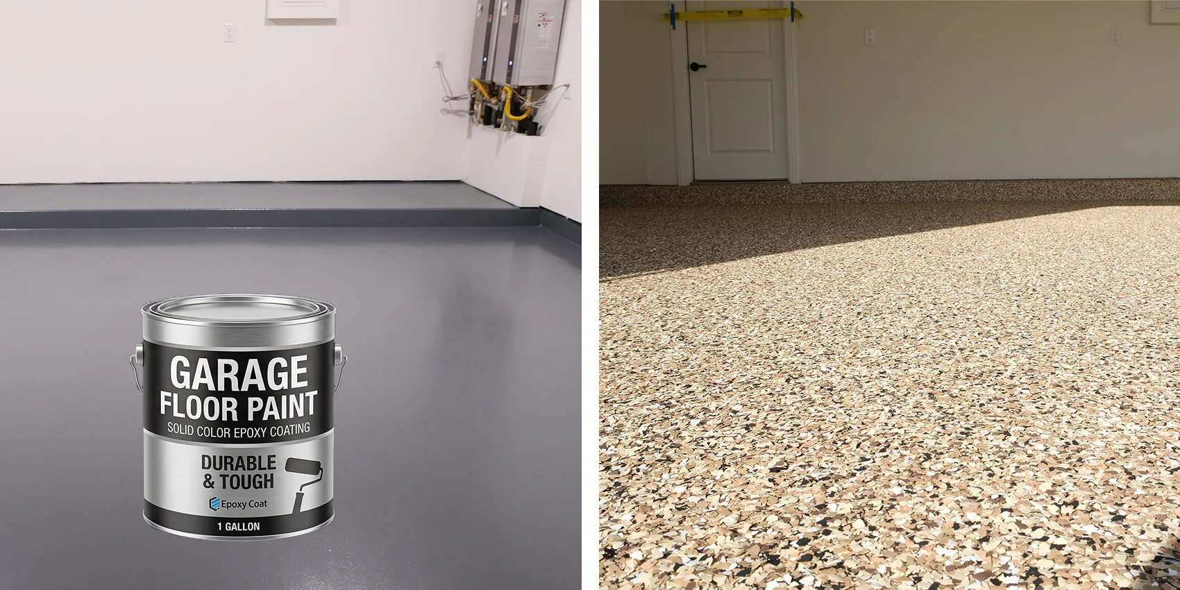 Garage floor paint vs professional floor coating