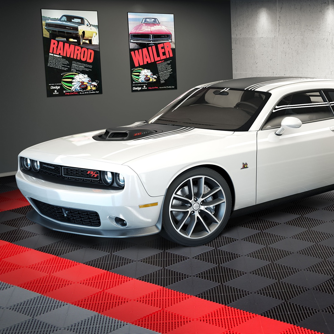 Interlocking Garage Floor Tiles Details