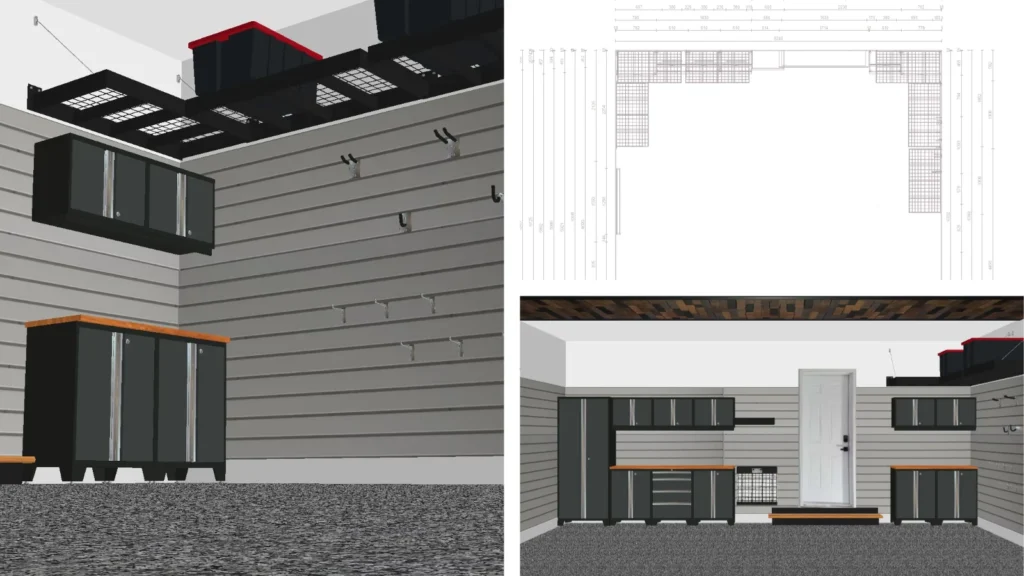 3d design multi purpose garage orga spaces remodel