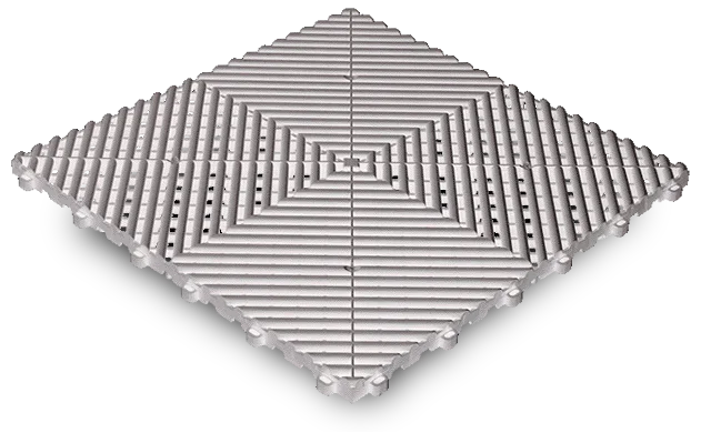 Interlocking Garage Floor Tiles 5 Interlocking Garage Floor Tile, Arctic White