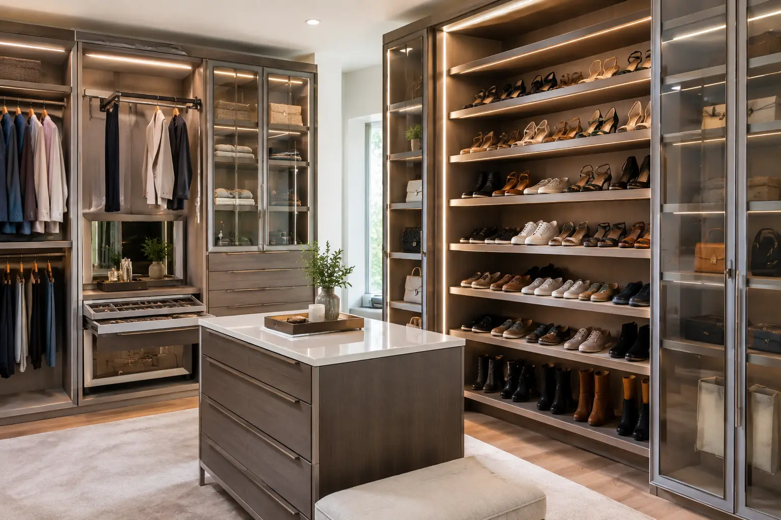 Custom Closet Shoe Storage That Fits Your Routine