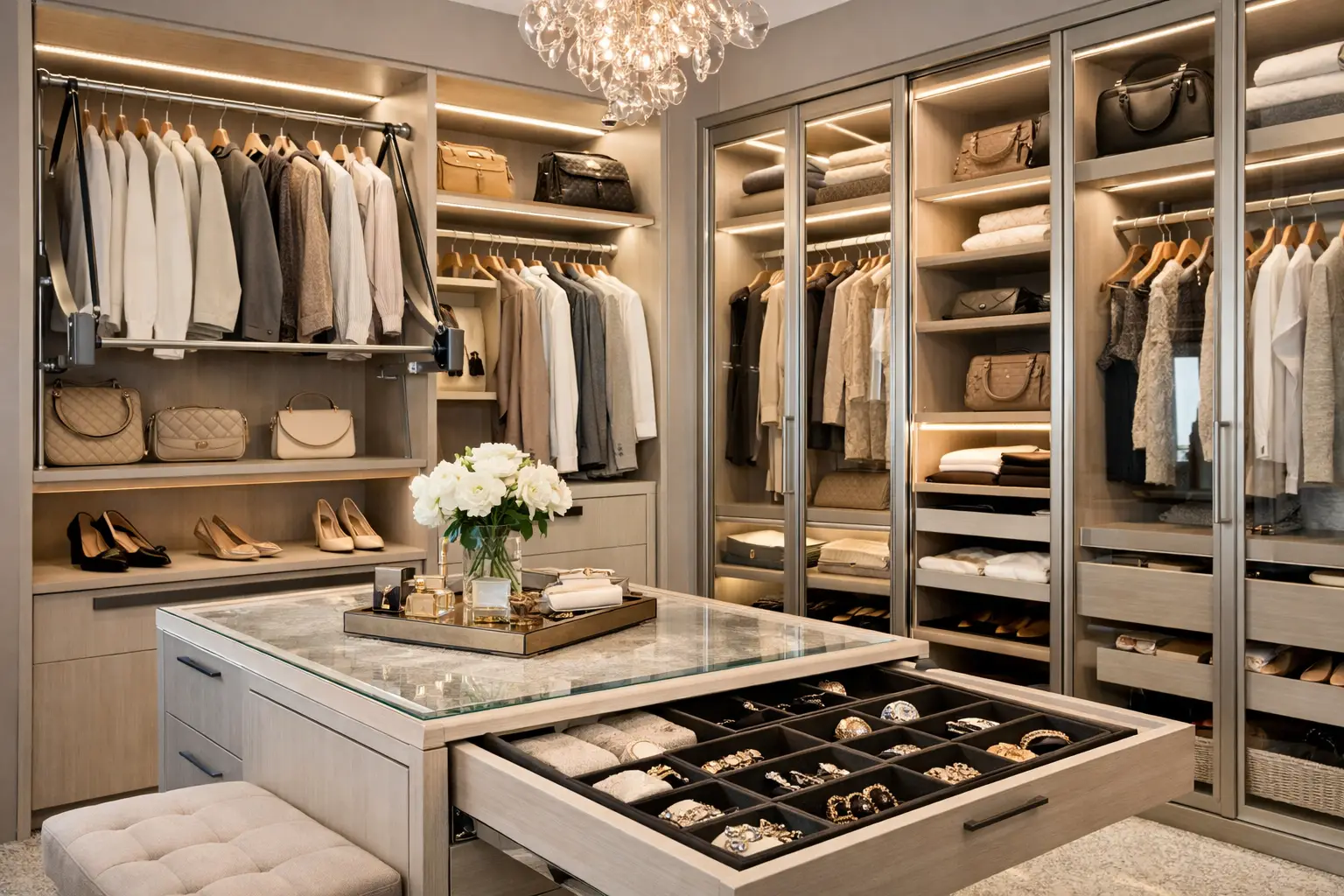 Dallas Walk In Closets That Work Beautifully