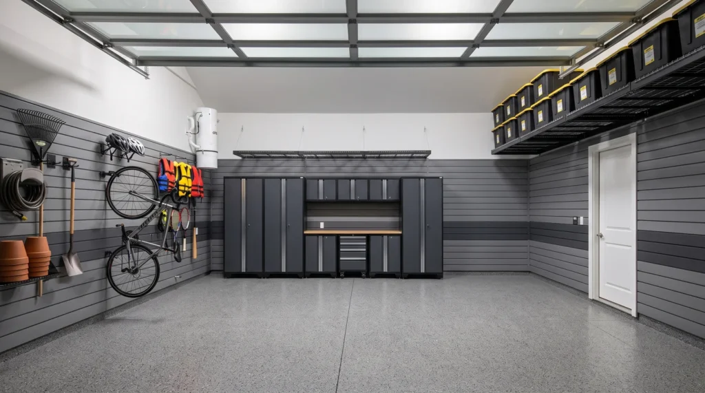 garage remodel, custom storage solutions