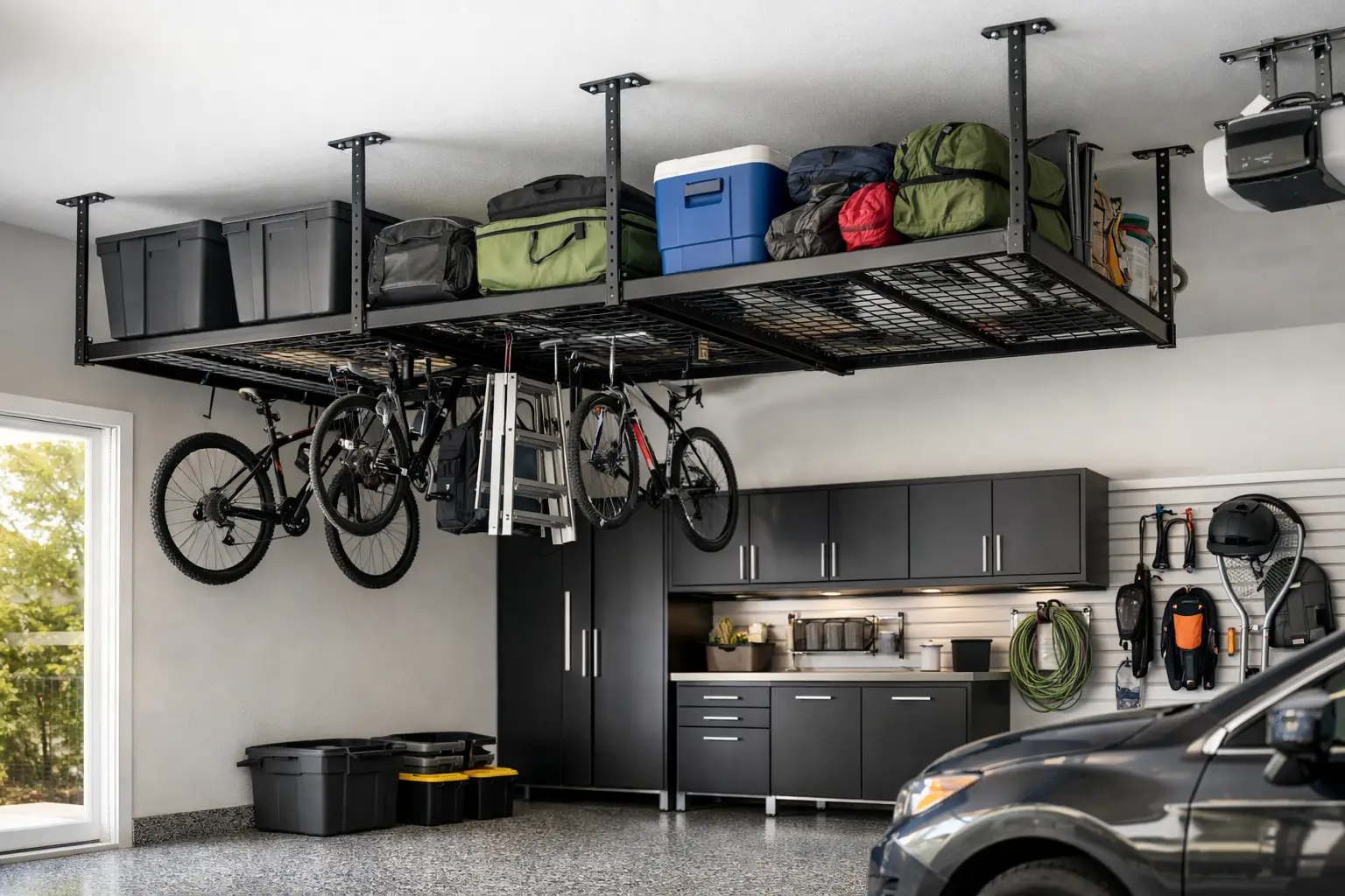 Garage Overhead Storage Solutions That Work
