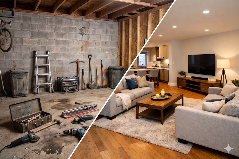 can garage become living space