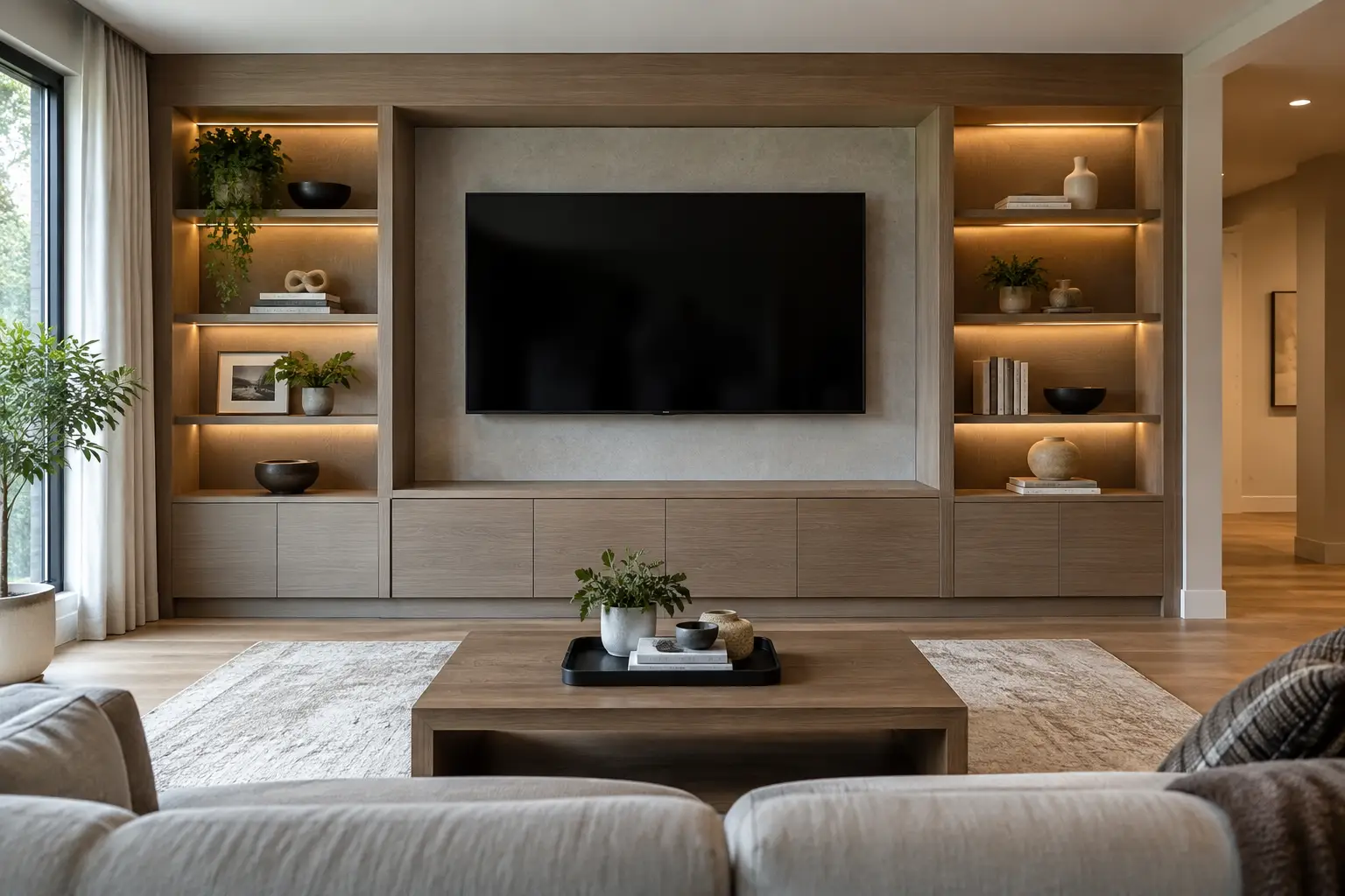 How to Design a Media Wall That Feels Built In