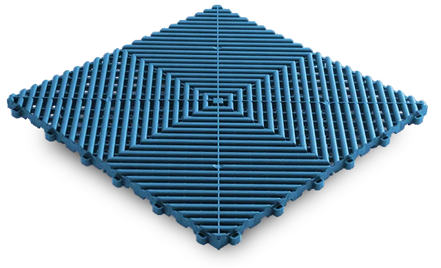Interlocking Garage Floor Tiles 10 Interlocking Garage Floor Tile, Island Blue