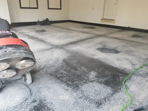 Previous Epoxy coating removed Orga Spaces