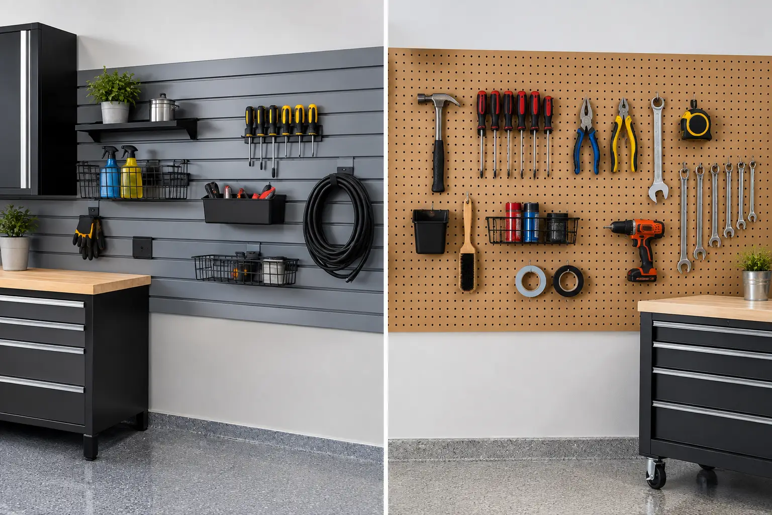 Slatwall vs Pegboard Storage: What Fits Best?