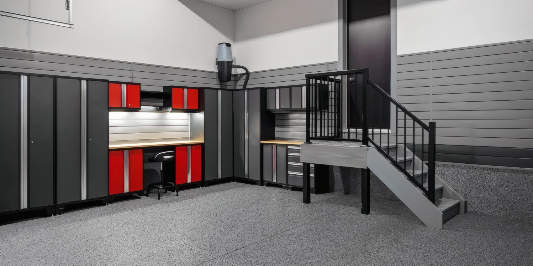 two cars garage makeover